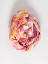 Tørklæde med marmor print og guld - ITFEB25